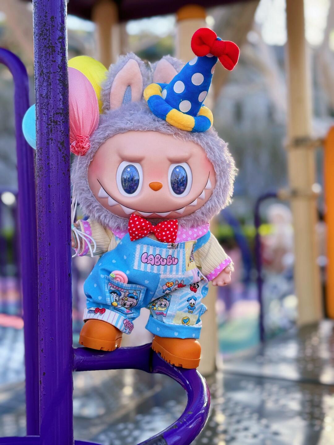 Labubu clothes - Donald Duck Birthday Theme