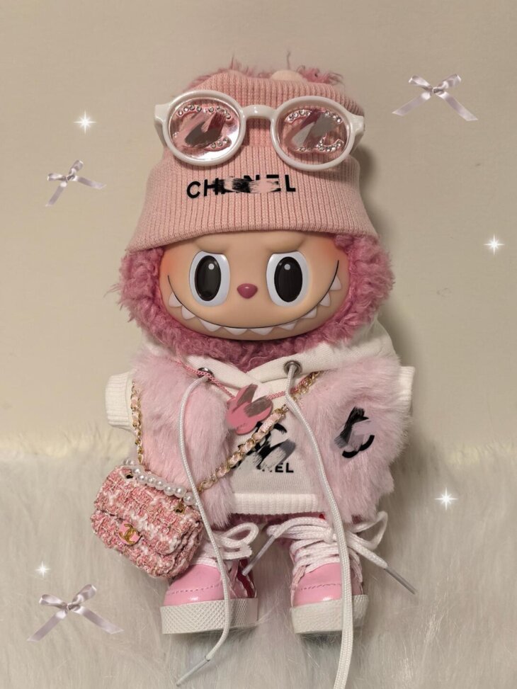 Labubu Clothes - Pink Fashion Suit - Image 2