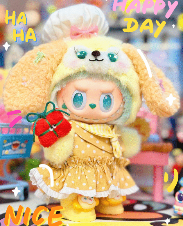 Labubu clothes - Cookie Ann Full Set
