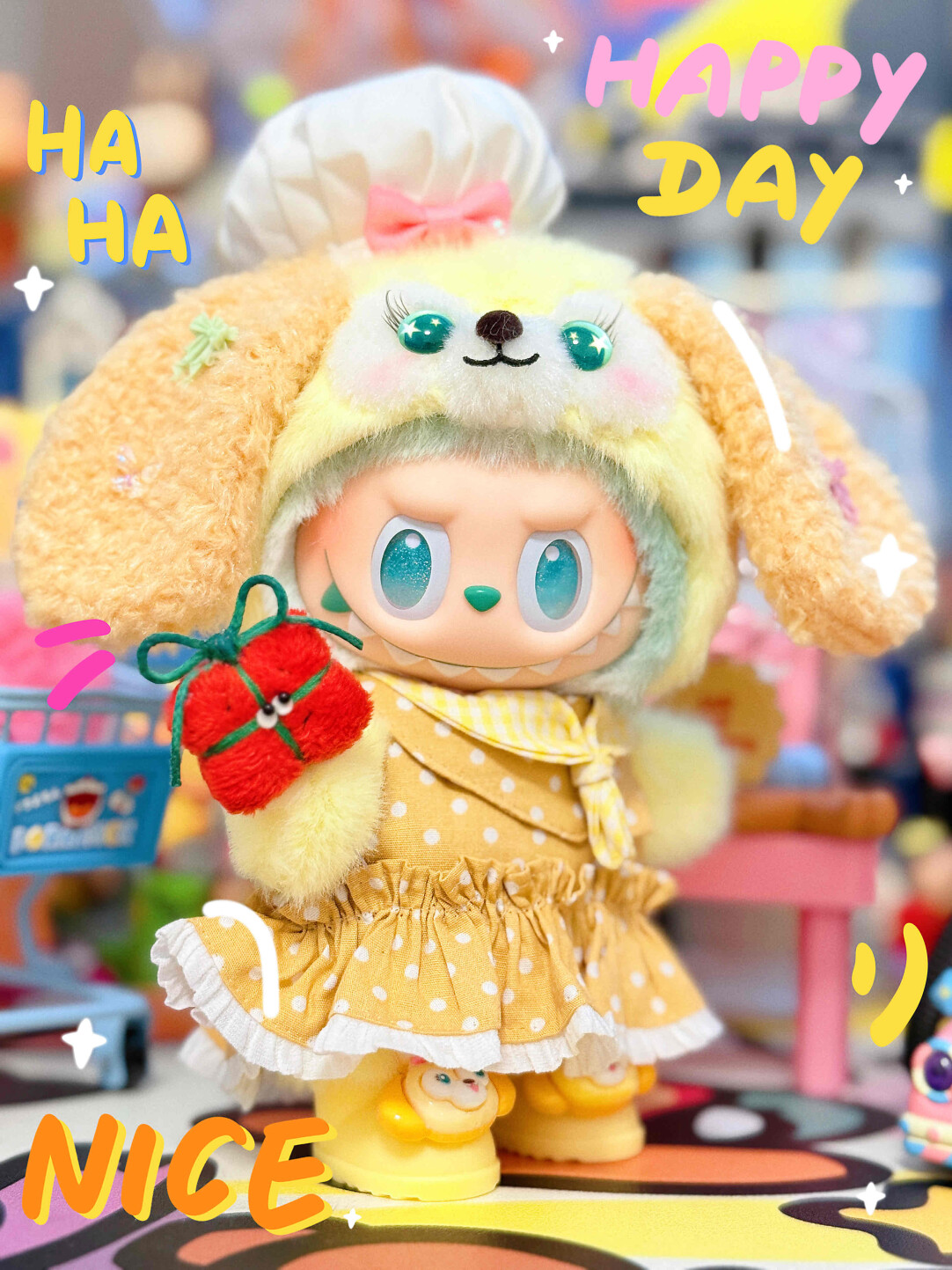 Labubu clothes - Cookie Ann Full Set