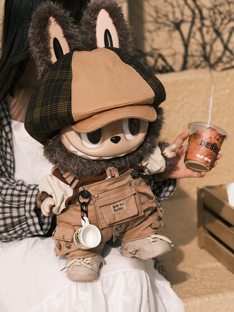 Labubu clothes - Khaki Suit - Image 6