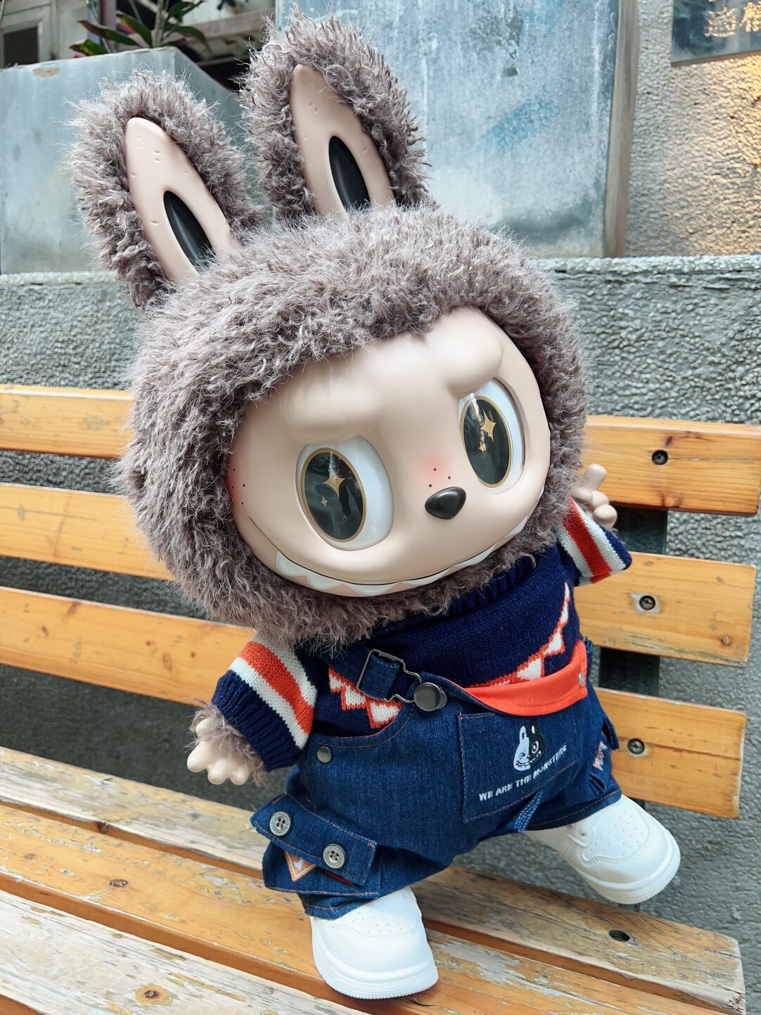 Labubu clothes - Khaki Suit - Image 8