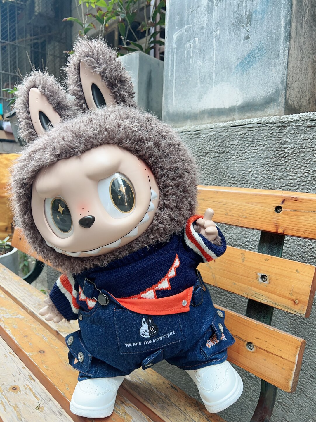 Labubu clothes - Khaki Suit - Image 9