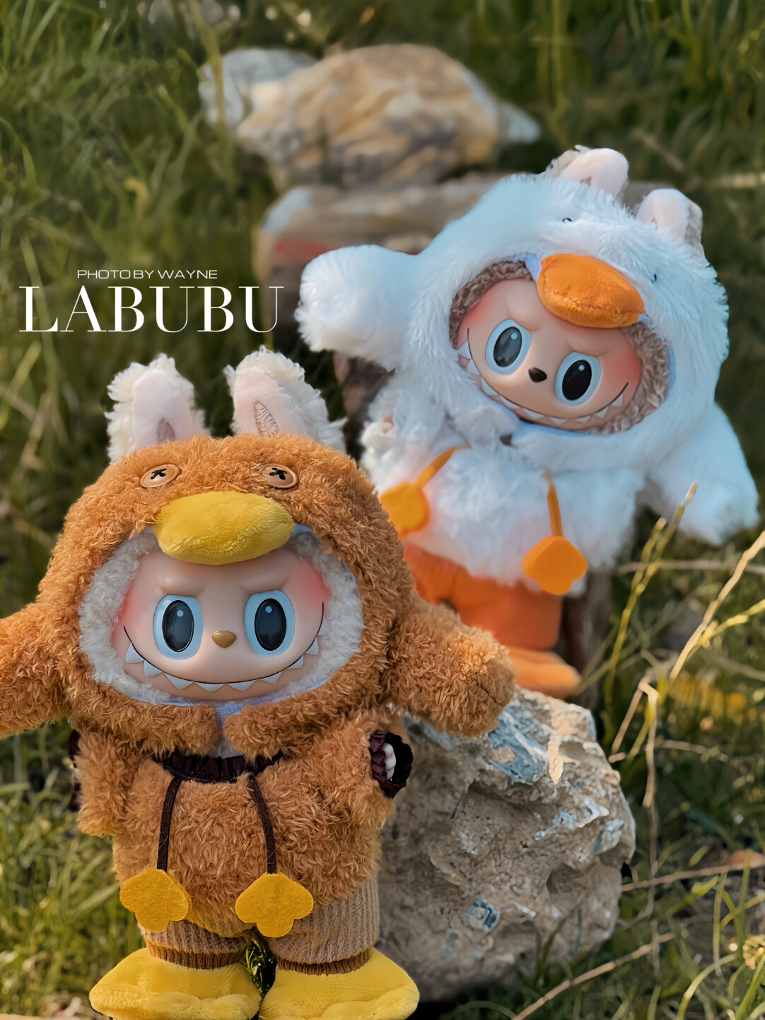 Labubu clothes - Duck Plush Jumpsuit - Image 2