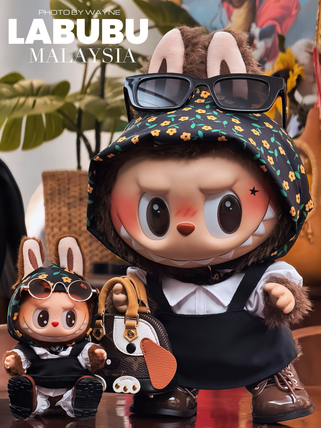 Labubu clothes - Black Dress Suit Racing Suit - Image 2