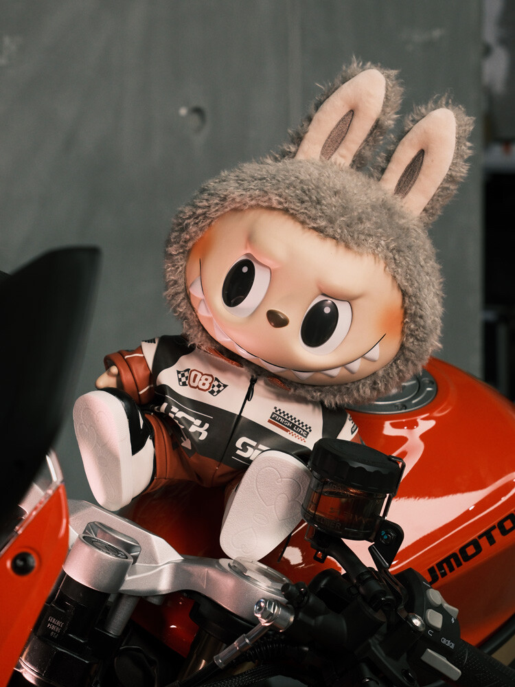 Labubu clothes - Black Dress Suit Racing Suit - Image 4