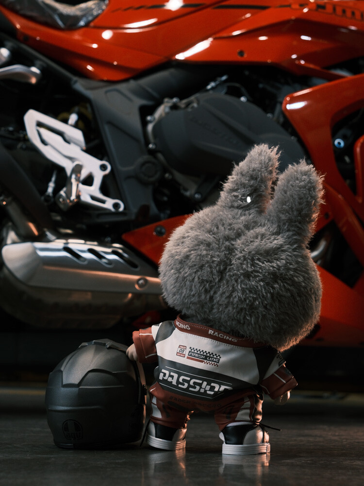 Labubu clothes - Black Dress Suit Racing Suit - Image 5