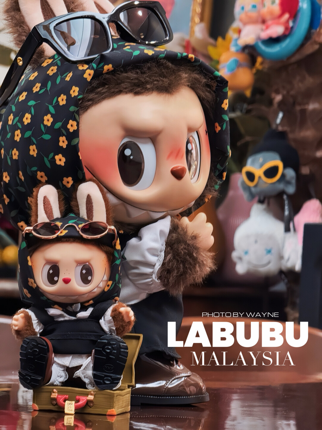 Labubu clothes - Black Dress Suit Racing Suit - Image 7