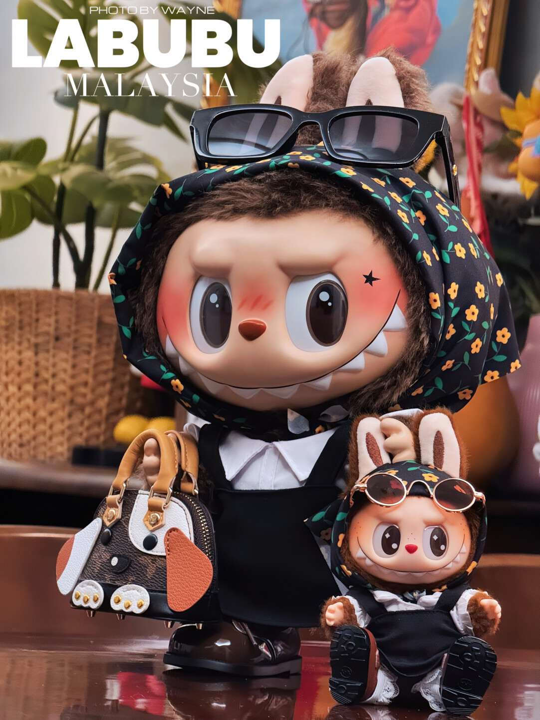 Labubu clothes - Black Dress Suit Racing Suit - Image 8