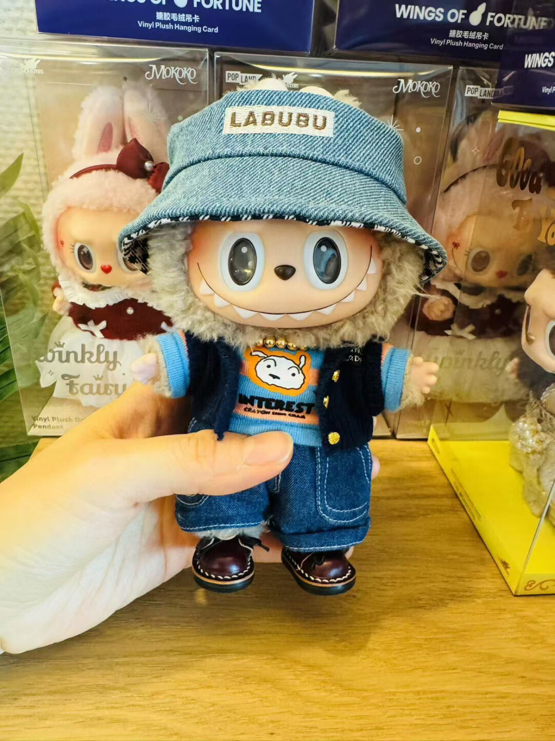 Labubu Accessories - Handmade Cordovan Doll Shoes - Image 3