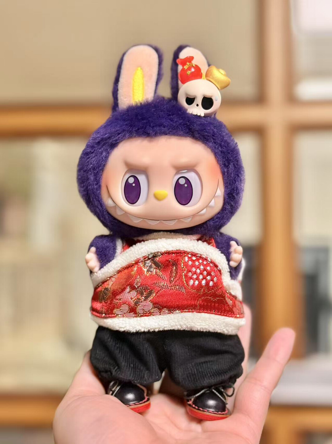 Labubu Accessories - Handmade Cordovan Doll Shoes - Image 4