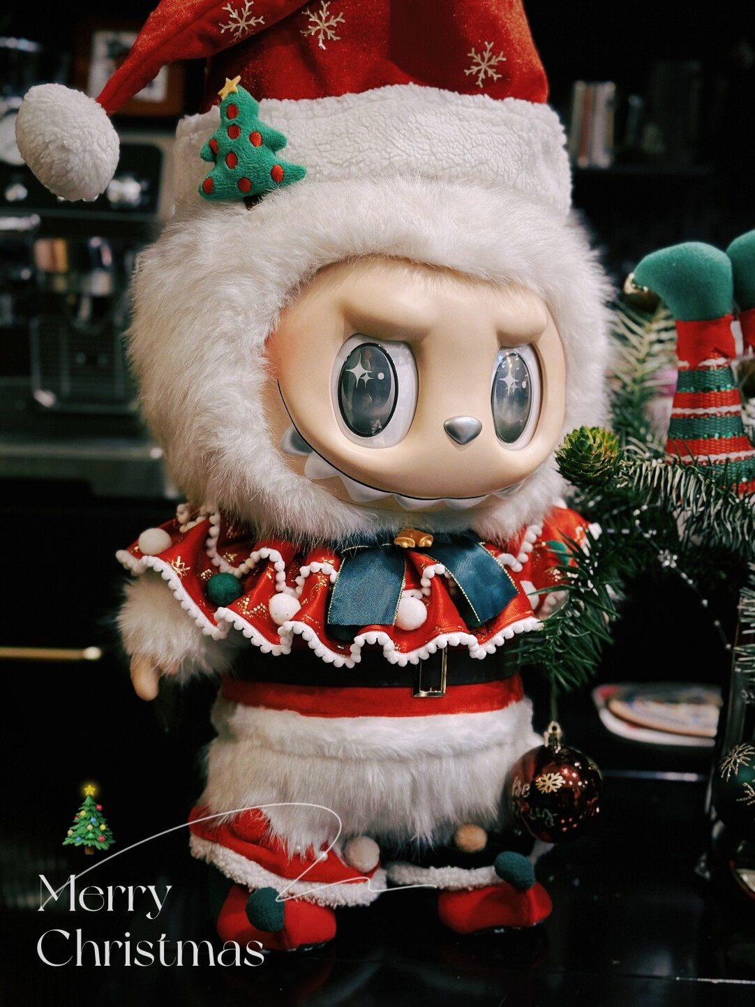 Labubu clothes - Zimomo Christmas Set - Image 2