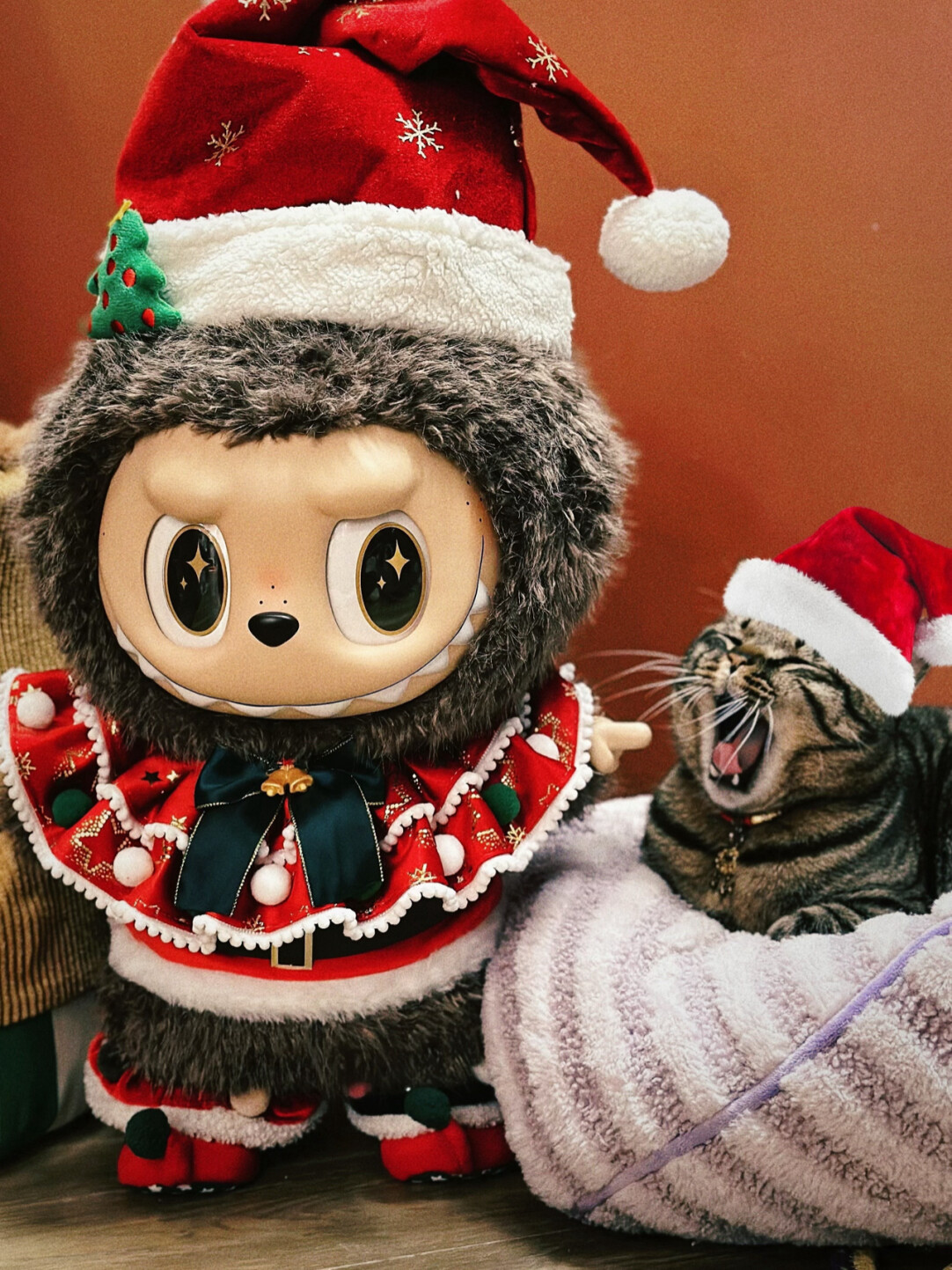 Labubu clothes - Zimomo Christmas Set