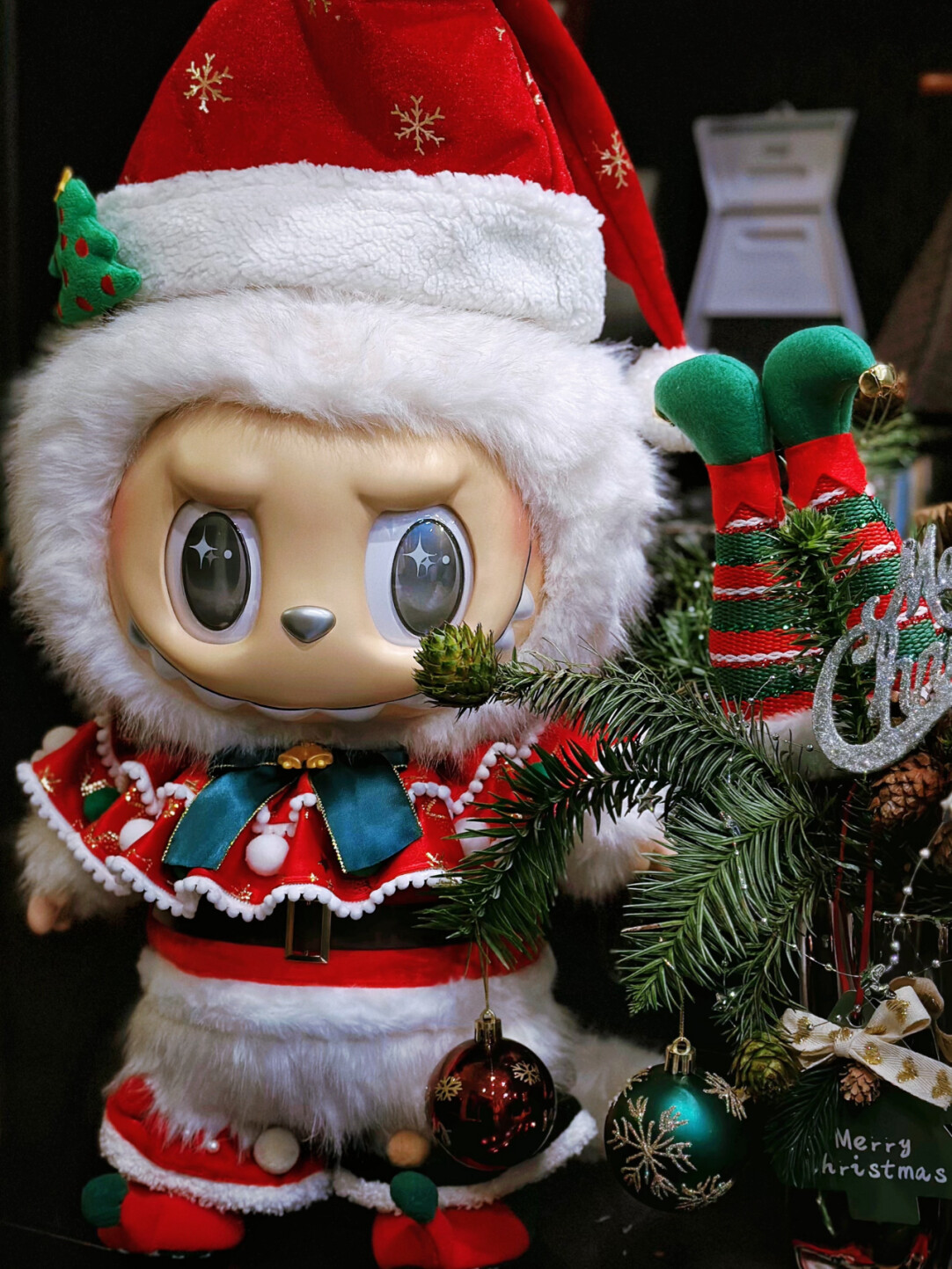 Labubu clothes - Zimomo Christmas Set - Image 3