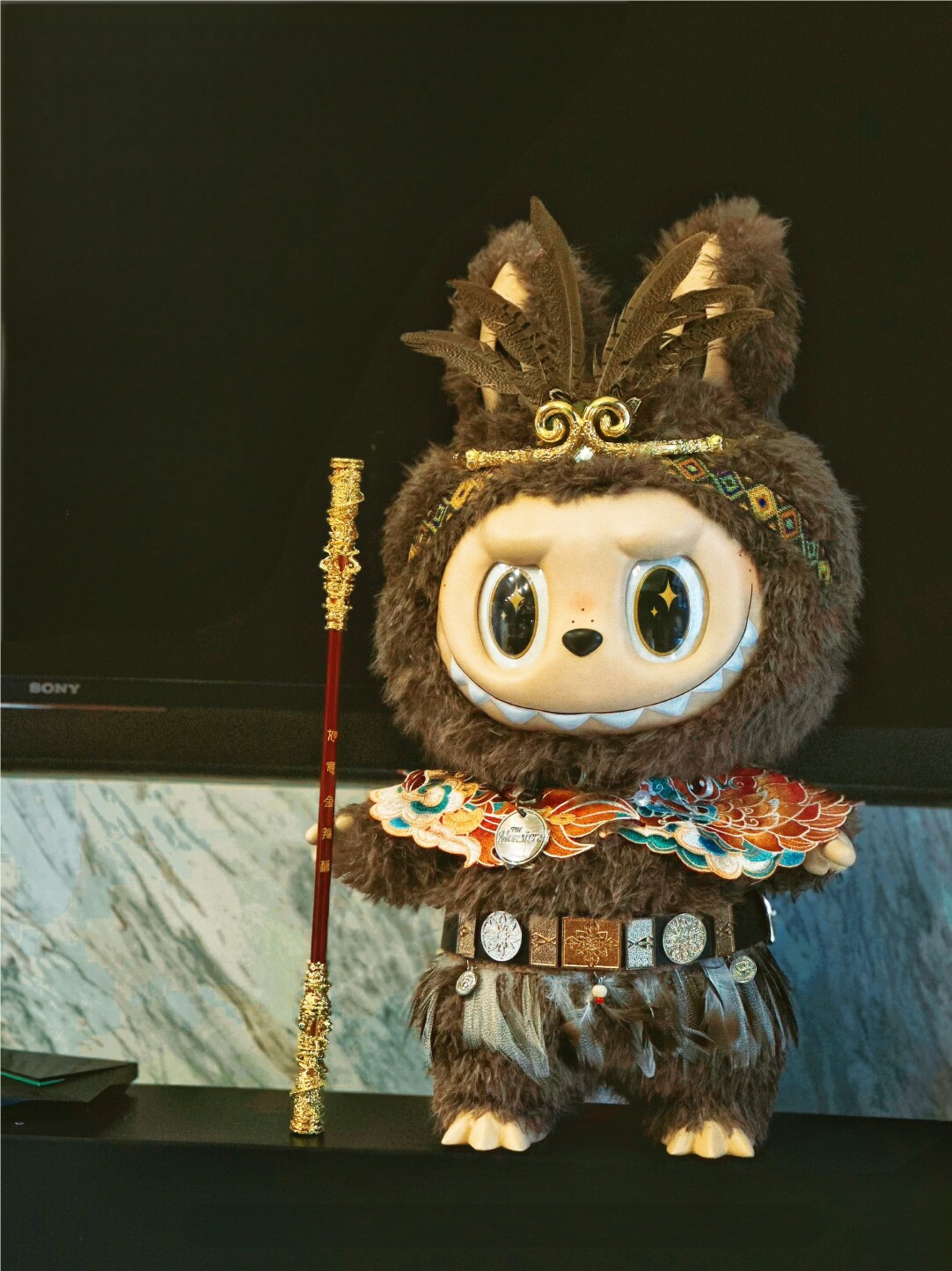 Labubu clothes - Zimomo Black Goku Set - Image 2