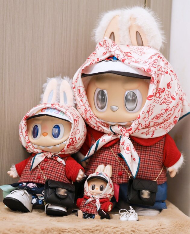 Labubu clothes - G-Dragon Red Outfit