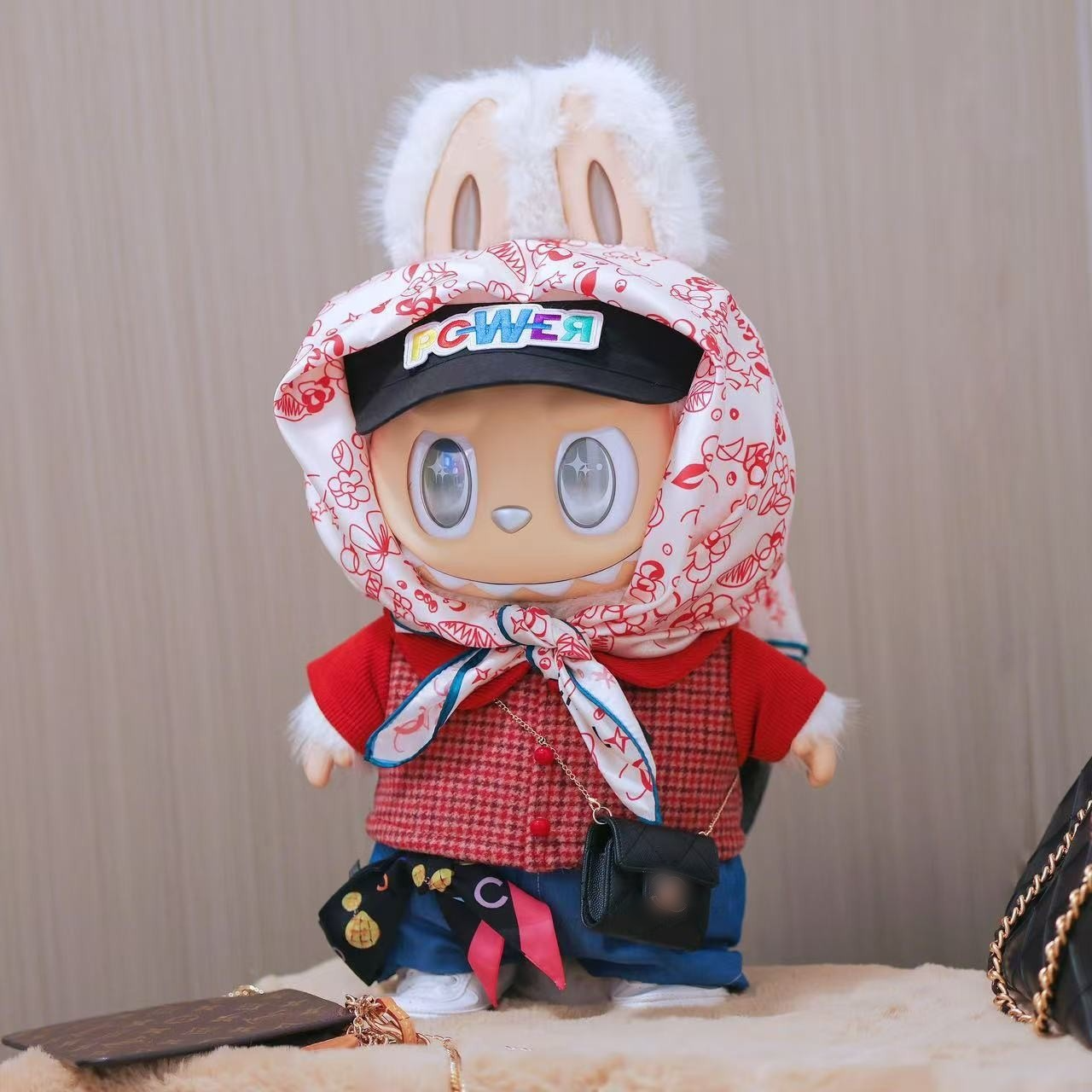 Labubu clothes - G-Dragon Red Outfit - Image 5