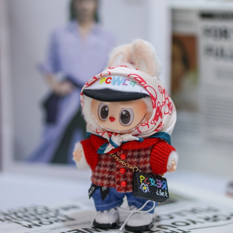 Labubu clothes - G-Dragon Red Outfit - Image 3