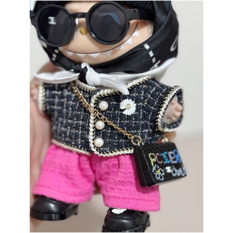 Labubu clothes - G-Dragon Airport Style Turban Suit - Image 2