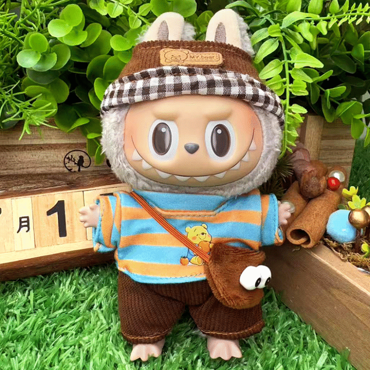 Labubu Clothes - Basic Suit Collection 1 for 17CM Doll - Image 10