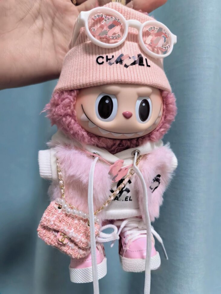Labubu Clothes - Pink Fashion Suit - Image 5