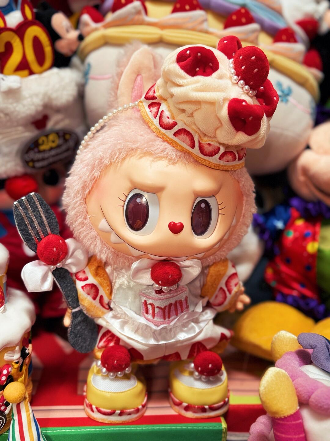 Labubu clothes - Strawberry cake - Image 3