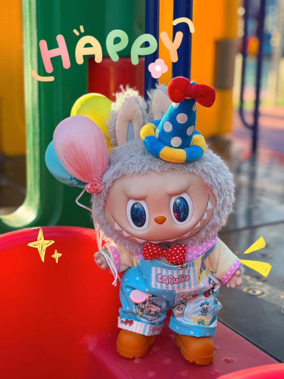 Labubu clothes - Donald Duck Birthday Theme - Image 4