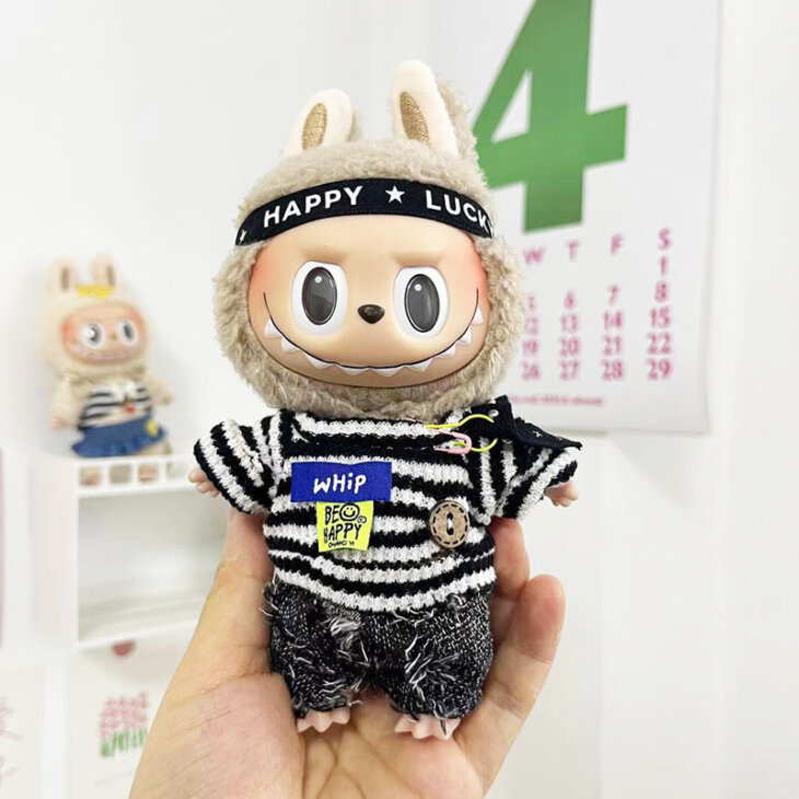 Labubu Clothes - Basic Suit Collection 5 for 17CM Doll - Image 4