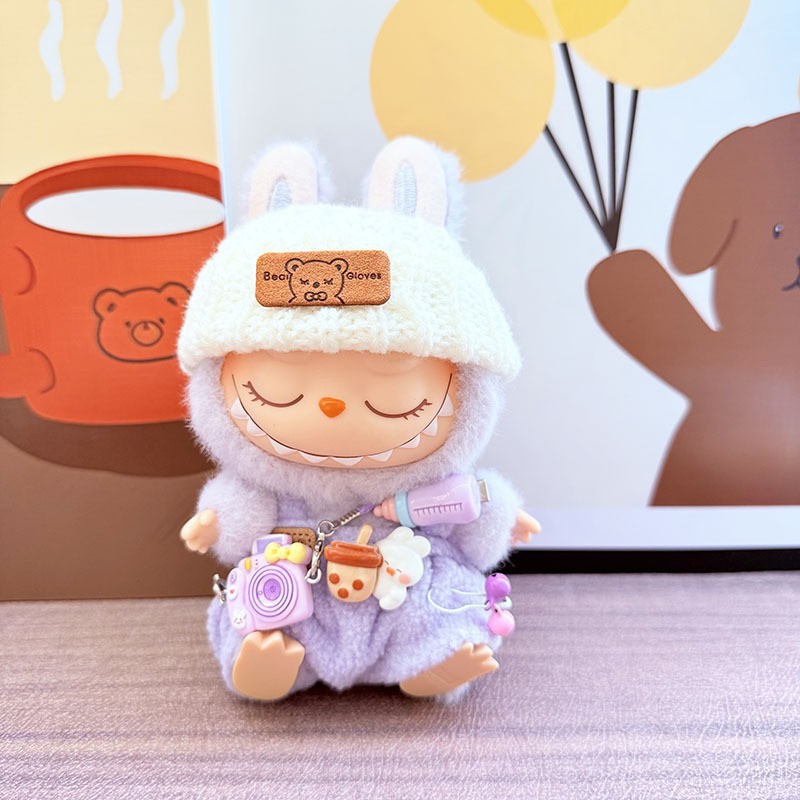 Labubu Clothes - Basic Suit Collection 6 for 17CM Doll - Image 4