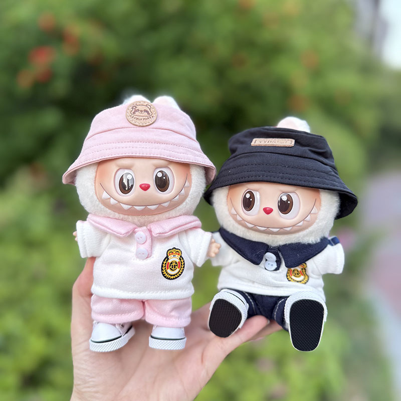 Labubu Clothes - Noble School Uniform Set for 17CM Doll - Image 2