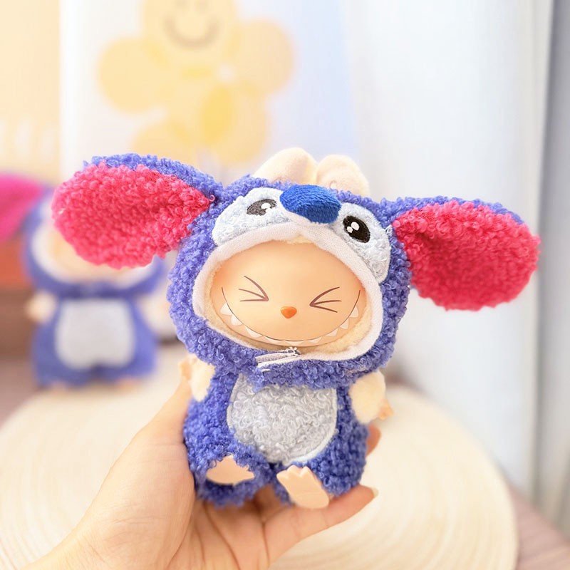 Labubu Clothes - Cartoon Plush Animal Set for 17CM Doll - Image 9