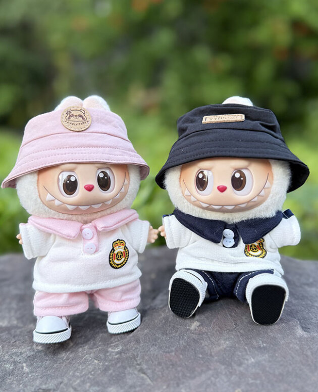 Labubu Clothes - Noble School Uniform Set for 17CM Doll