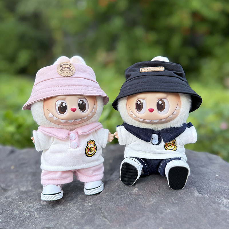 Labubu Clothes - Noble School Uniform Set for 17CM Doll