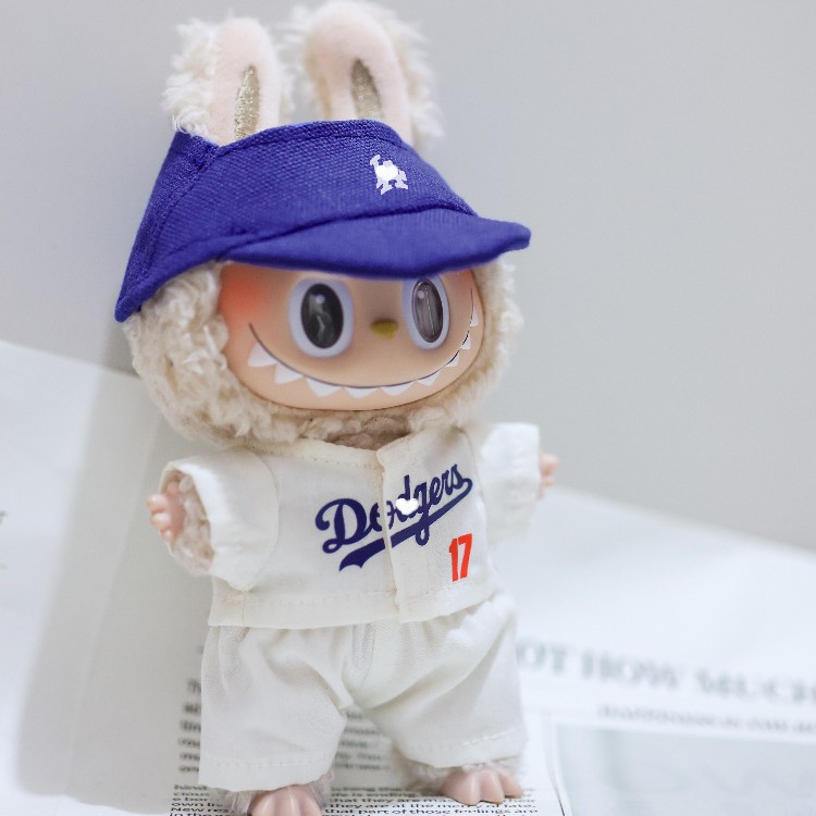 Labubu clothes - No. 17 Baseball Jersey - Image 3