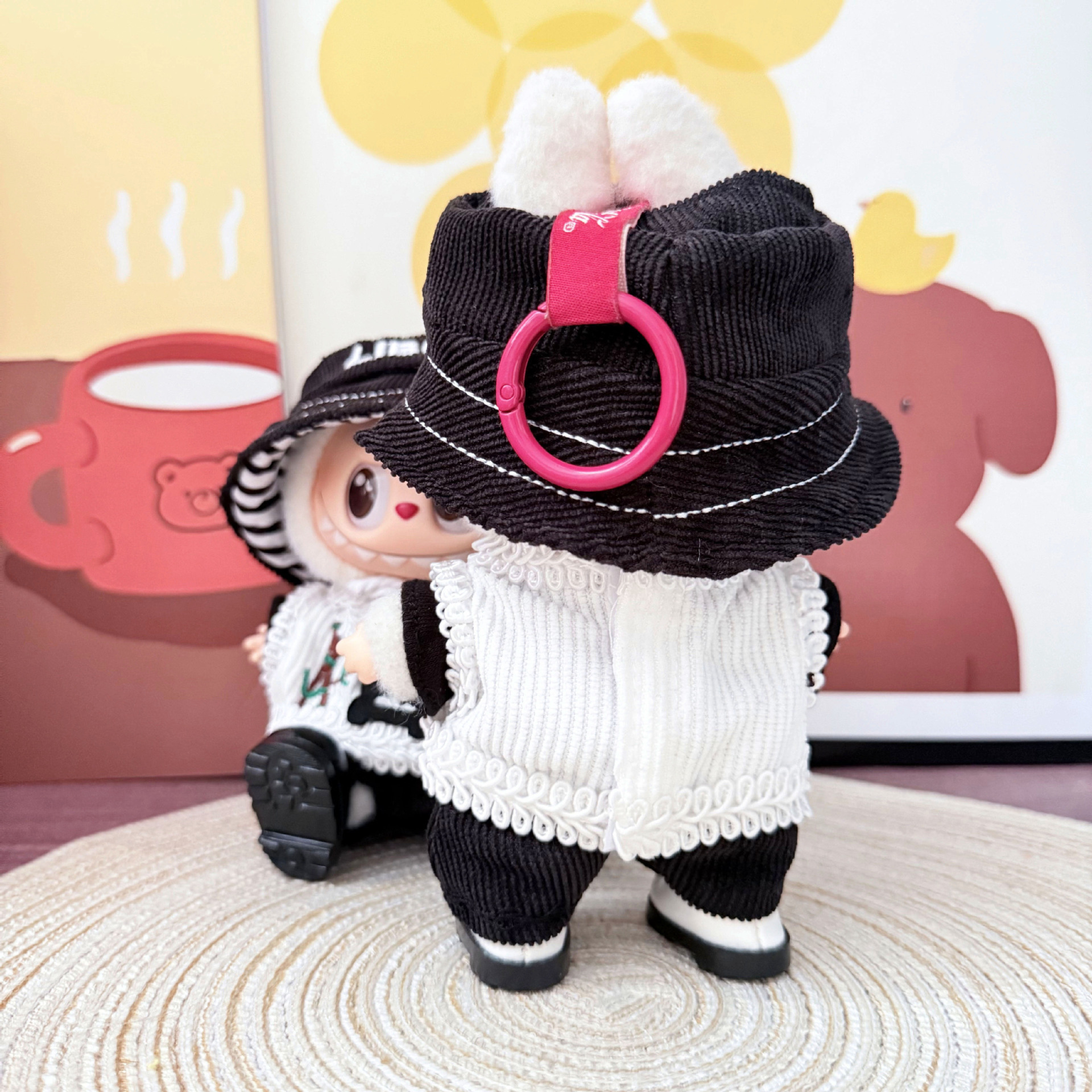 Labubu Clothes - Bamboo Panda Set for 17CM Doll - Image 5