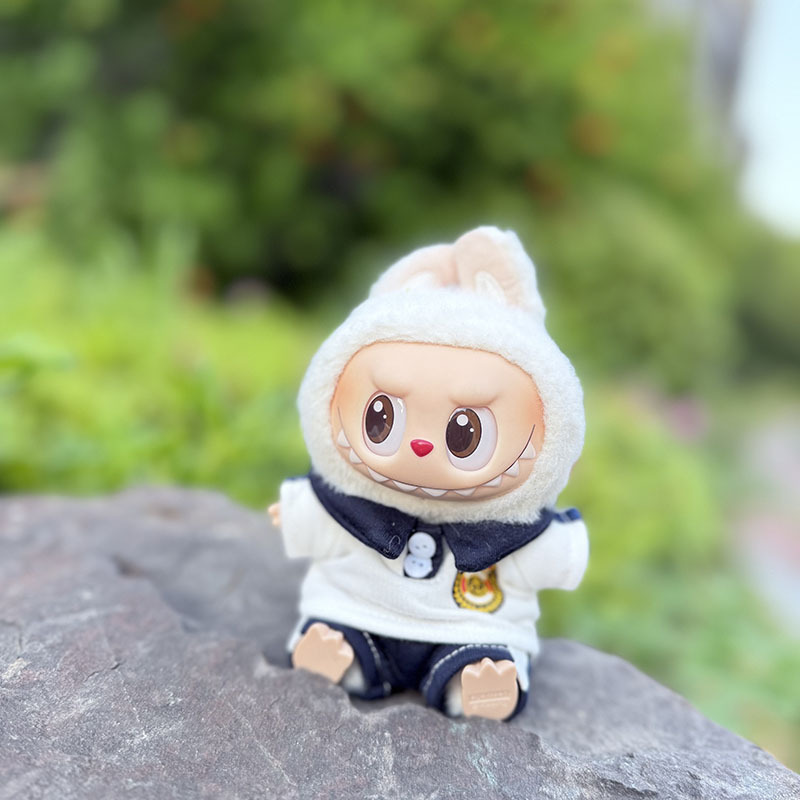 Labubu Clothes - Noble School Uniform Set for 17CM Doll - Image 6