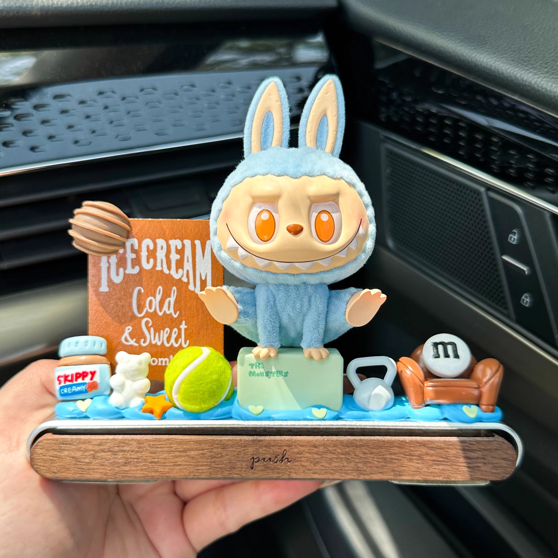 Labubu Temporary Parking Number Plate - Image 2