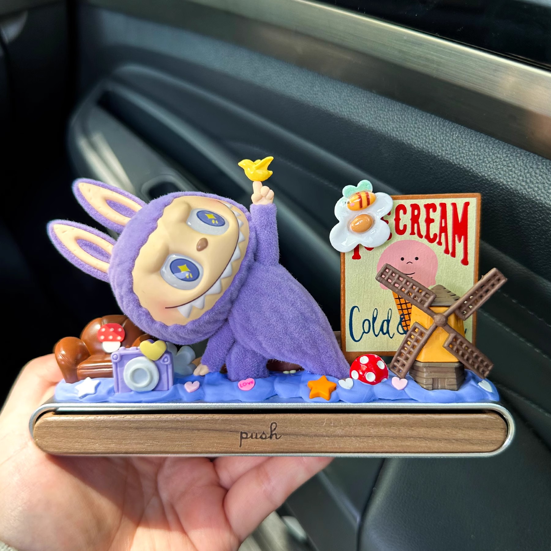 Labubu Temporary Parking Number Plate - Image 3