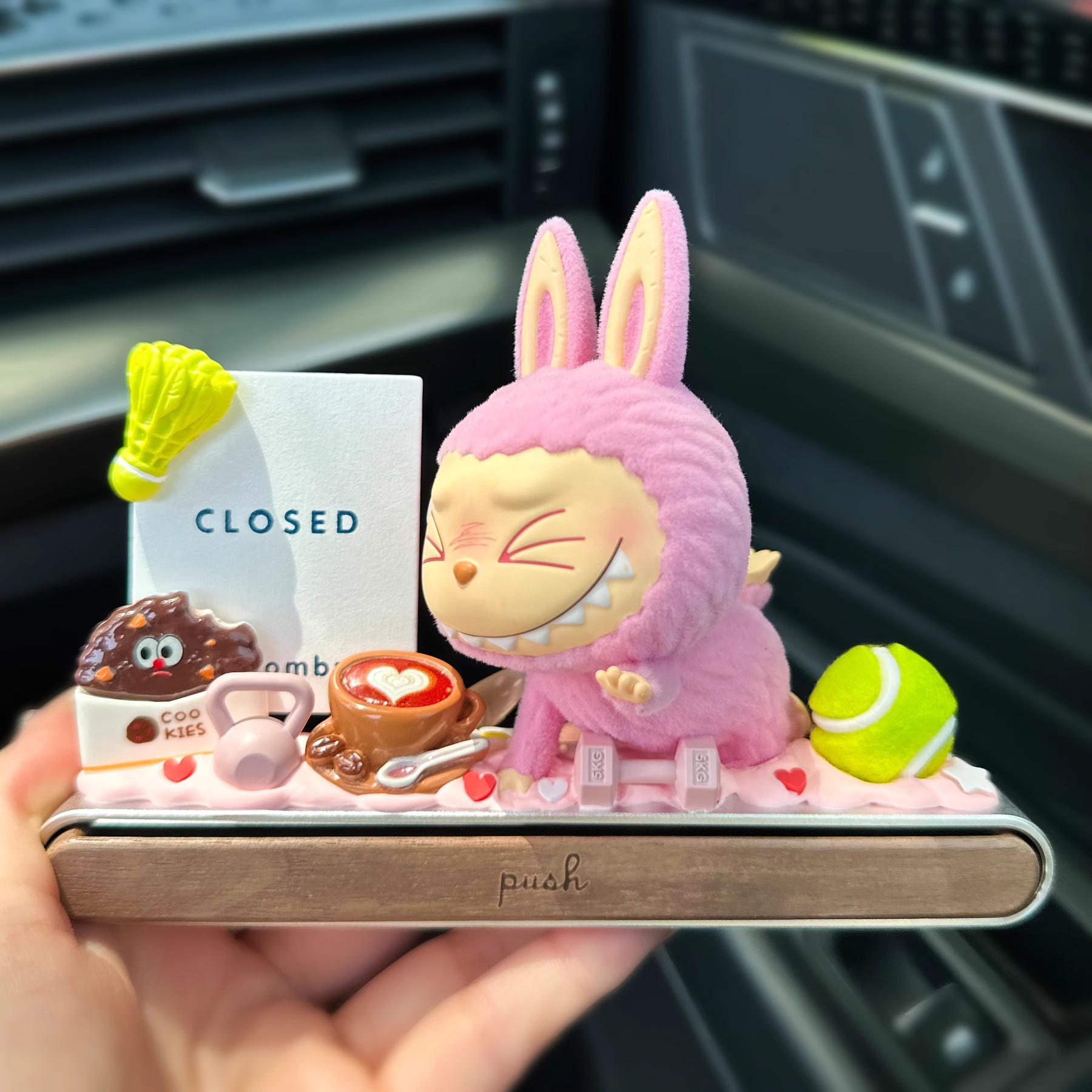 Labubu Temporary Parking Number Plate - Image 4