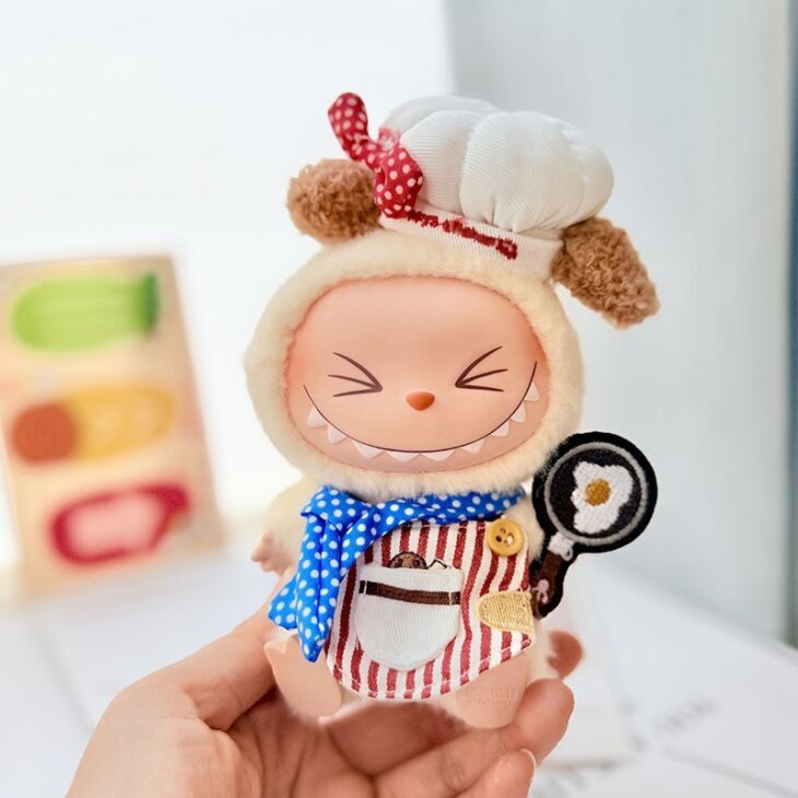 Labubu Clothes - Basic Suit Collection 12 for 17CM Doll - Image 8