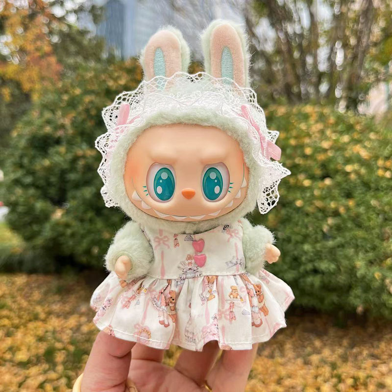 Labubu Clothes - Basic Suit Collection 12 for 17CM Doll - Image 2