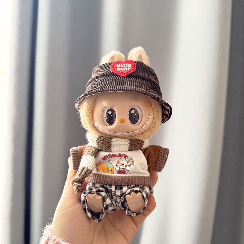 Labubu Clothes - Basic Suit Collection 9 for 17CM Doll - Image 6