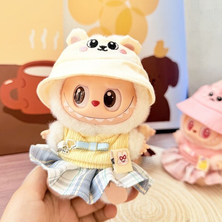 Labubu Clothes - Basic Suit Collection 8 for 17CM Doll - Image 5