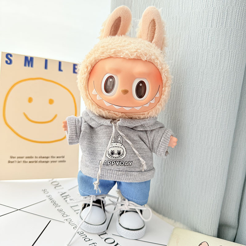 Labubu Clothes - Basic Suit Collection 6 for 17CM Doll - Image 8