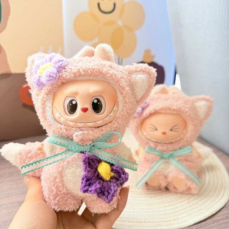Labubu Clothes - Basic Suit Collection 10 for 17CM Doll - Image 2