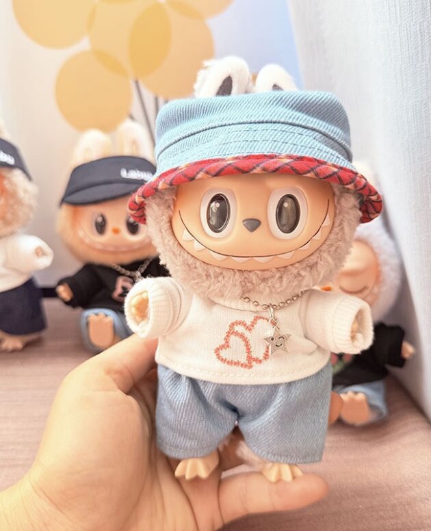 Labubu Clothes - Basic Suit Collection 14 for 17CM Doll