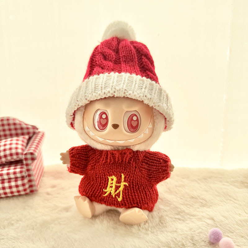 Labubu Clothes - Basic Suit Collection 15 for 17CM Doll - Image 2