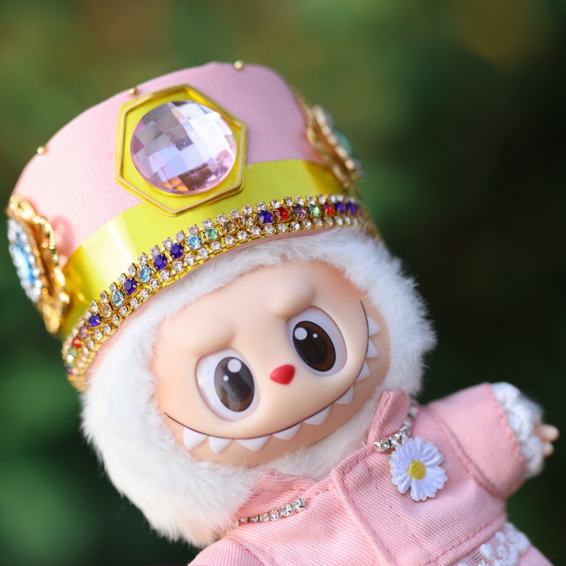 Labubu clothes - G Dragon Sunflower Pink Suit - Image 3