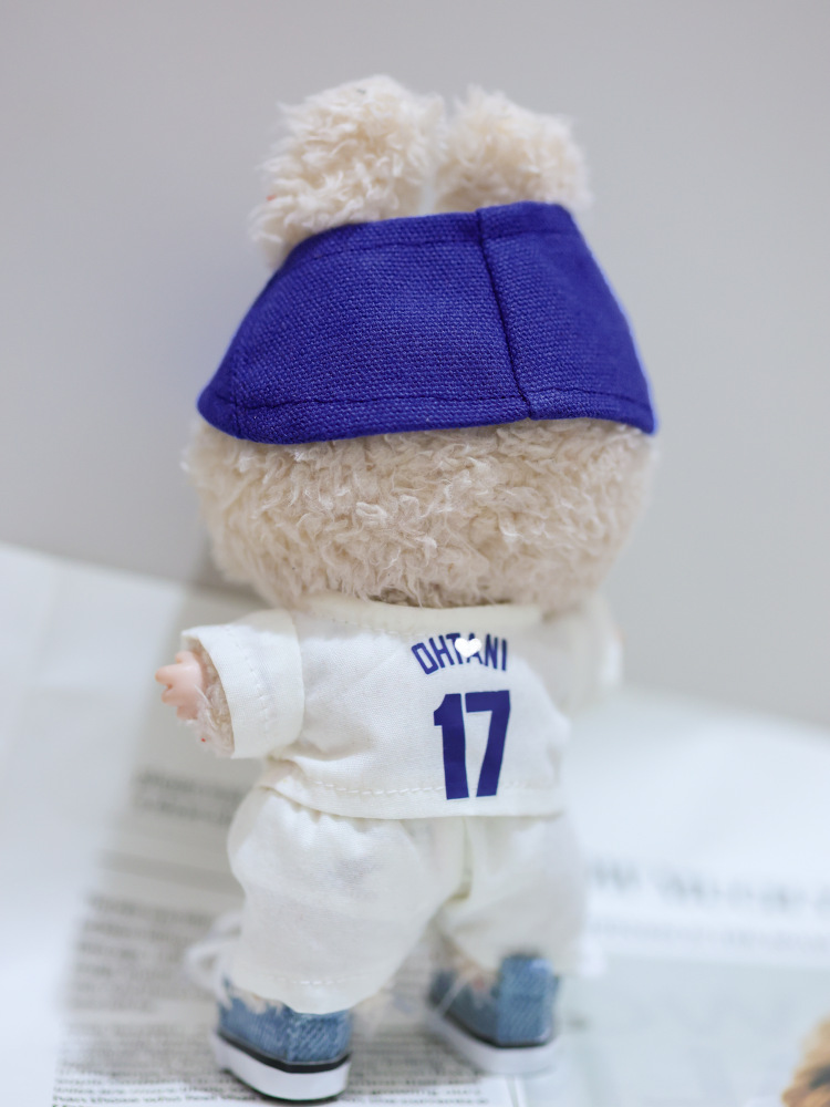 Labubu clothes - No. 17 Baseball Jersey - Image 5