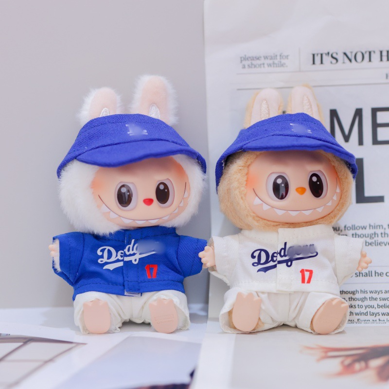 Labubu clothes - No. 17 Baseball Jersey - Image 2